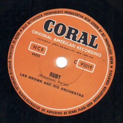 Les Brown And His Band Of Renown - Ruby / Midnight Sun