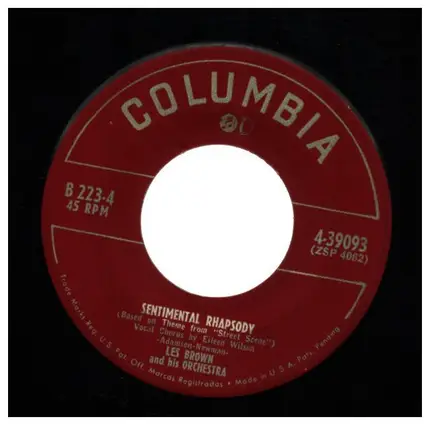 Les Brown and his Orchestra - Sentimental Rhapsody / Just One Of Those Things