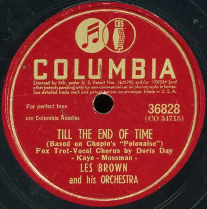 Les Brown And His Orchestra - Till The End Of Time / He'll Have To Cross The Atlantic
