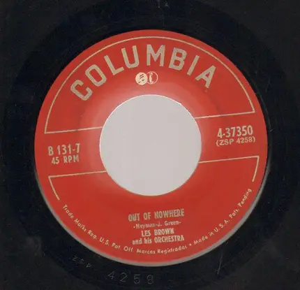 Les Brown And His Orchestra - Daybreak Serenade / Out Of Nowhere
