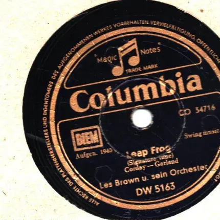 Les Brown And His Orchestra - I've Got My Love To Keep Me Warm