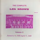 LP - Les Brown - The Complete Les Brown Volume 3, Jan. 9, 1939-Apr. 7, 1939