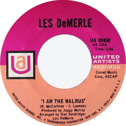 Les DeMerle - I Am The Walrus