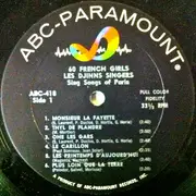 LP - Les Djinns - Sing Songs Of Paris - Mono