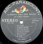 LP - Les Djinns - 60 French Girls Sing Encore