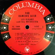 LP - Les Elgart , Les Elgart And His Orchestra - For Dancers Also