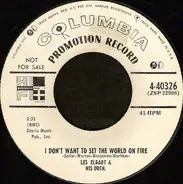 Les Elgart And His Orchestra - I Don't Want To Set The World On Fire