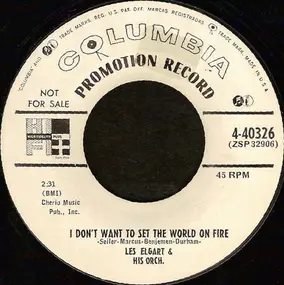 Les Elgart - I Don't Want To Set The World On Fire