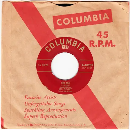Les Elgart And His Orchestra - Flat Foot Floogee / Roo Roo (Kangaroo)