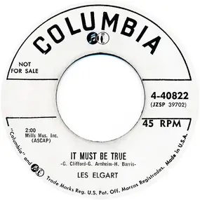 Les Elgart - It Must Be True