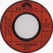 7inch Vinyl Single - Les Forbans - Tape Des Mains