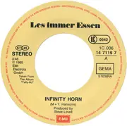 7inch Vinyl Single - Les Immer Essen - Infinity Horn