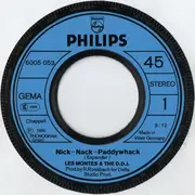 7inch Vinyl Single - Les Montes & The D.D.J. - Nick-Nack-Paddywhack