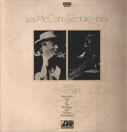 Les McCann & Eddie Harris - Swiss Movement