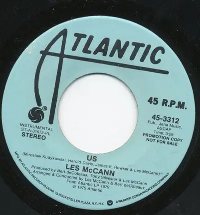Les McCann - Us