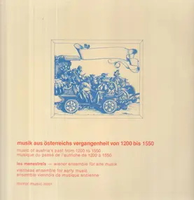 Les Menestrels - musik uas österreichs vergangenheit von 1200 bis 1550