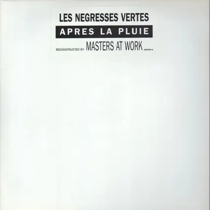 Les Negresses Vertes - Après La Pluie