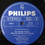 LP - Les Swingle Singers Meet The Modern Jazz Quartet - The Swingle Singers Meet The Modern Jazz Quartet