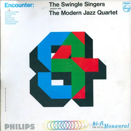 Les Swingle Singers With The Modern Jazz Quartet - Encounter: The Swingle Singers Perform With The Modern Jazz Quartet