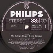 LP - Les Swingle Singers - Going Baroque