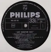 LP - Les Swingle Singers - Jazz Sébastian Bach