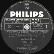 LP - Les Swingle Singers - Swinging Mozart