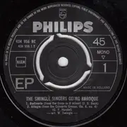 7inch Vinyl Single - Les Swingle Singers - The Swingle Singers Going Baroque - Swinging The Hits Of J.S. Bach, Handel
