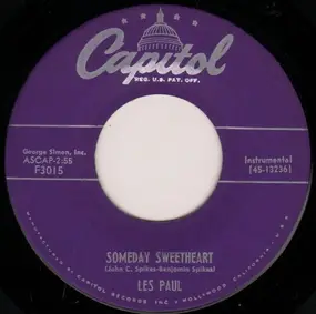 Les Paul & Mary Ford - Someday Sweetheart / Song In Blue