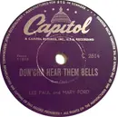 Schellack - Les Paul & Mary Ford / Les Paul - Don'cha Hear Them Bells / The Kangaroo