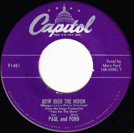 Les Paul & Mary Ford / Les Paul - How High The Moon