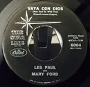 7inch Vinyl Single - Les Paul & Mary Ford - Vaya Con Dios