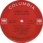 LP - Les Paul & Mary Ford - Bouquet Of Roses - Mono