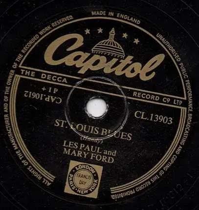 Les Paul & Mary Ford - Frankie And Johnny / St. Louis Blues