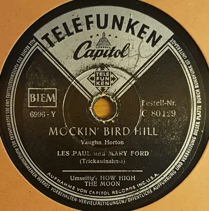 Les Paul & Mary Ford - How High The Moon