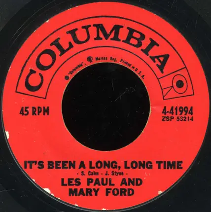 Les Paul & Mary Ford - Jura (I Swear I Love You) / It's Been A Long Long Time