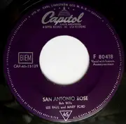 7inch Vinyl Single - Les Paul & Mary Ford - San Antonio Rose / Cinco Robles