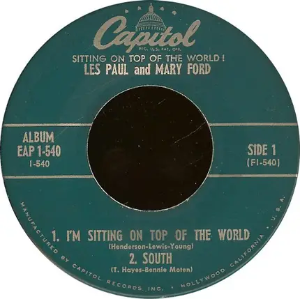 Les Paul & Mary Ford - Sitting On Top Of The World!
