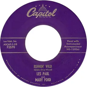 Les Paul & Mary Ford - Runnin' Wild