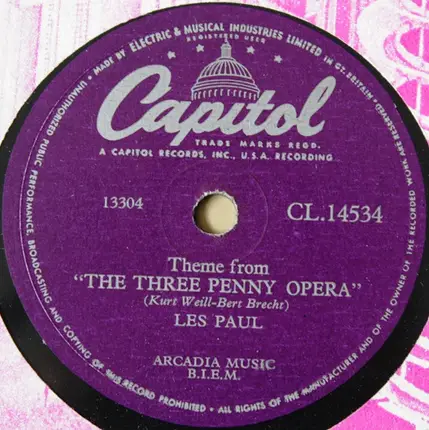 Les Paul & Mary Ford - Theme From The Three Penny Opera / Nuevo Laredo