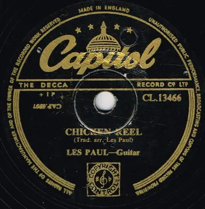 Les Paul - Mockin' Bird Hill / Chicken Reel