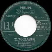 7inch Vinyl Single - Les Quatre Barbus - Ivanhoé - EP
