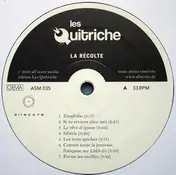 Les Quitriche - La Recolte