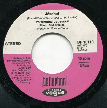 Les Témoins De Jésahel - Jesahel