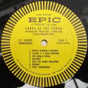 LP - Les Troubadours Du Roi Baudouin - Songs Of The Congo
