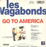 7inch Vinyl Single - Les Vagabonds - Go To America