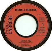 7inch Vinyl Single - Lester & Denwood - Sing Sing