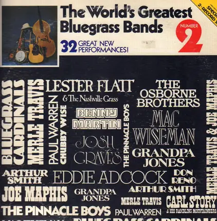 Lester Flat, Merle Travis, ... - World's Greatest Bluegrass Bands No.2