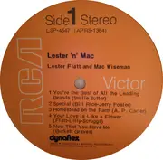 LP - Lester Flatt & Mac Wiseman - Lester 'N' Mac