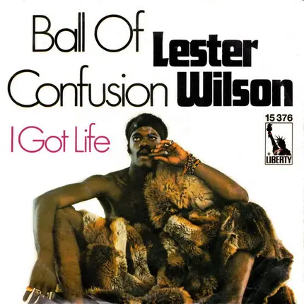 Lester Wilson - Ball Of Confusion / I Got Life