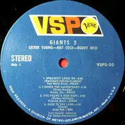LP - Lester Young - Nat King Cole - Buddy Rich - Giants 3
